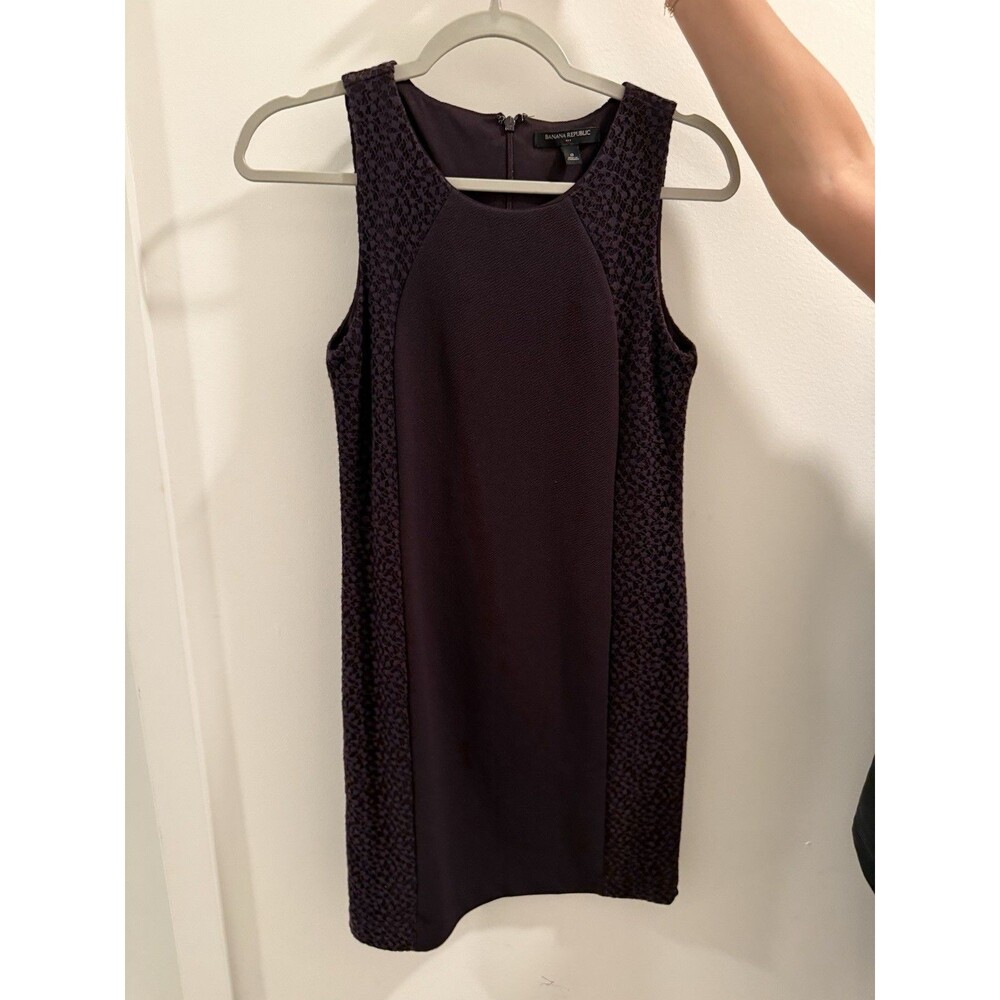 Banana Republic Purple Midi Dress Size 0